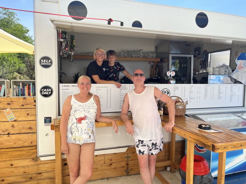 Nog een foto bij de bar