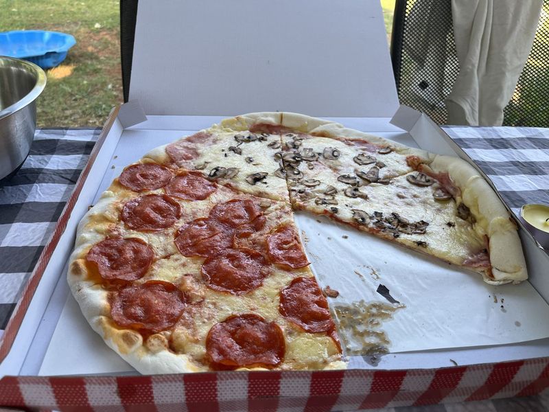 Verse pizza als afsluiter
