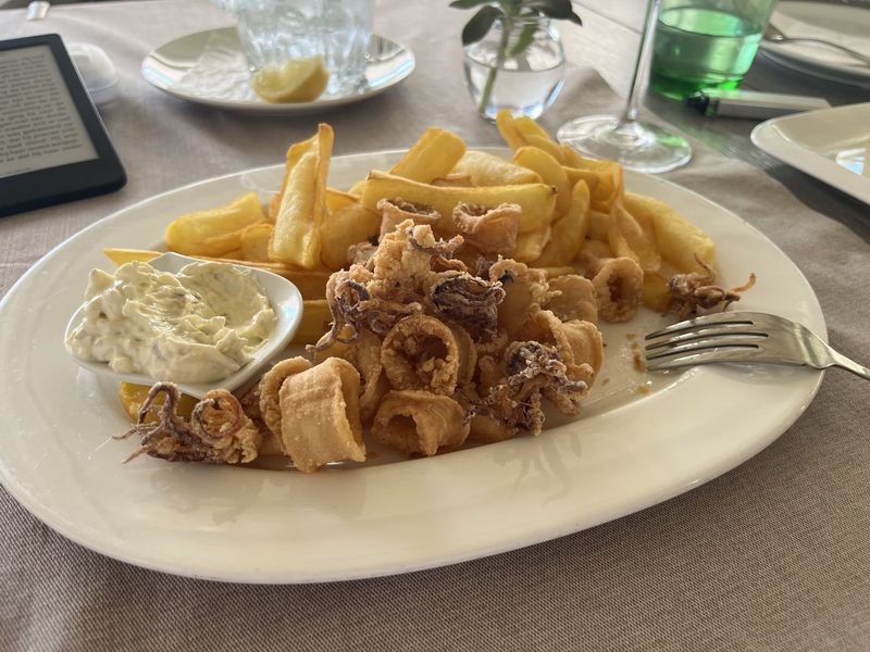 Calamari en patat