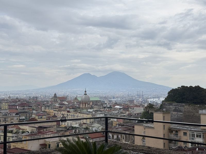 The familiar view from the terrace at Bruno’s.