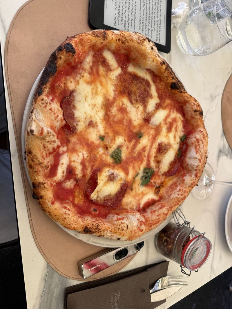 Pizza diavola for Marc.